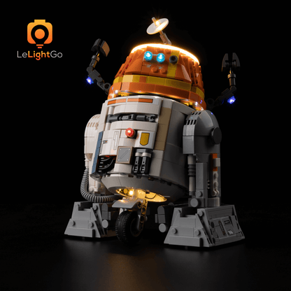 Light Kit For Chopper (C1-10P) Astromech Droid 75416