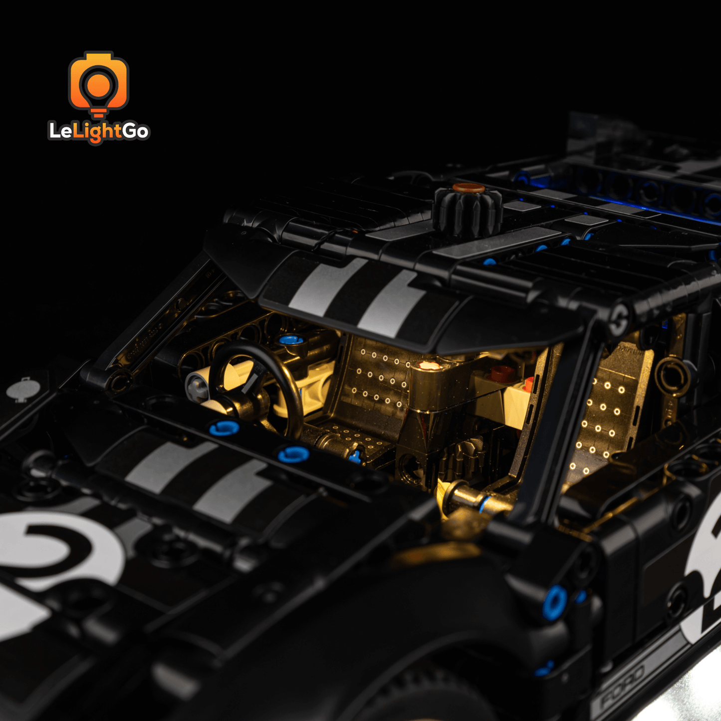 Light Kit For 1966 Ford GT40 MKII Race Car 42223