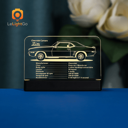 LED Nameplate for Chevrolet Camaro Z28 10304