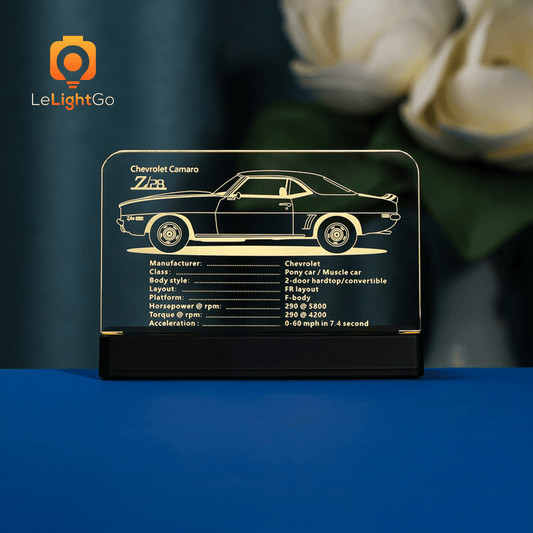 LED Nameplate for Chevrolet Camaro Z28 10304