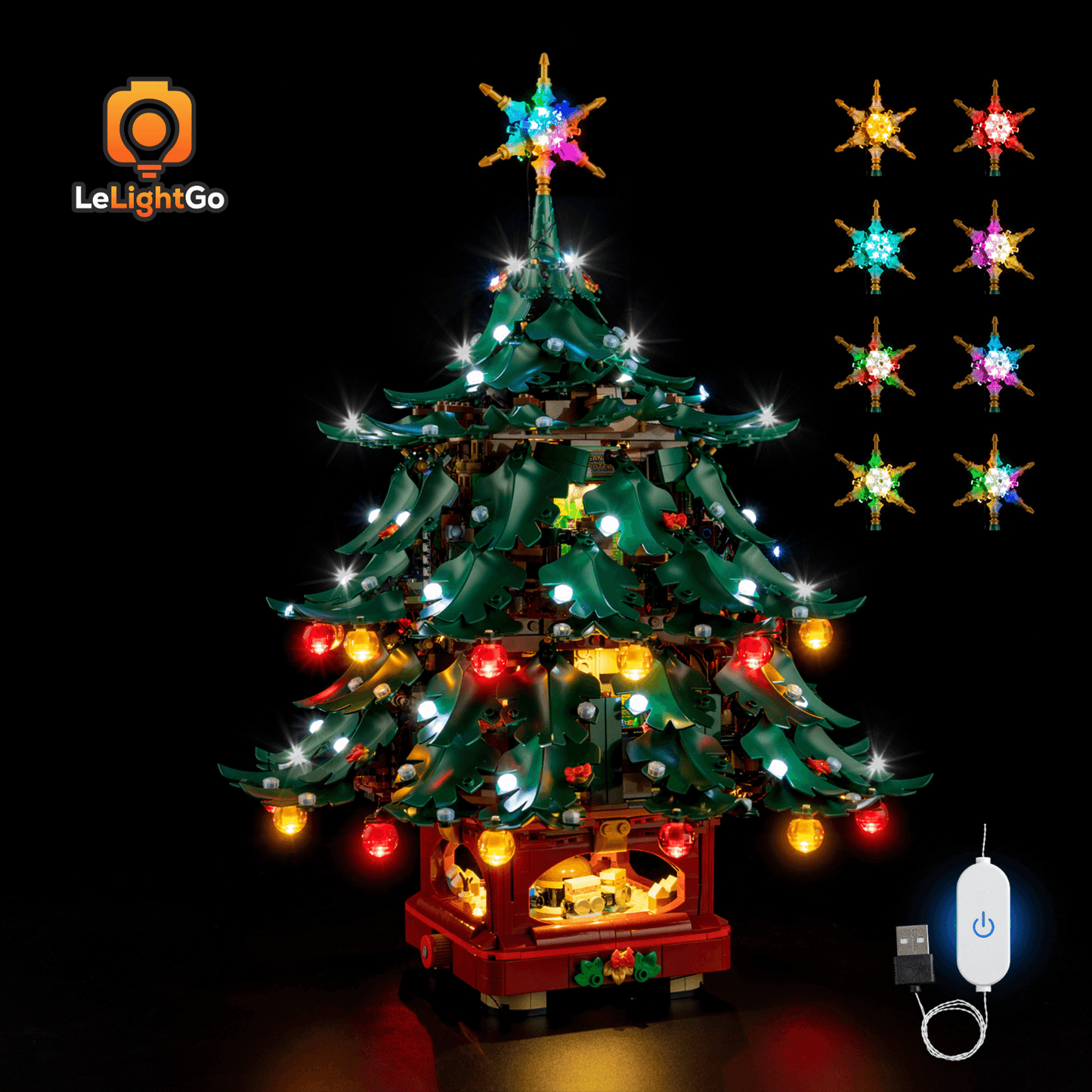 Light Kit For Family Christmas Tree 41843