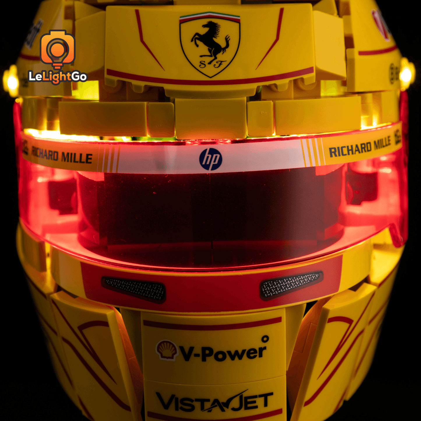 Light Kit For Scuderia Ferrari HP Lewis Hamilton Helmet 43022