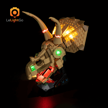Light Kit For Dinosaur Fossils: Triceratops Skull 76969