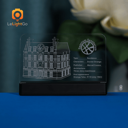 LED Nameplate for Sanctum Sanctorum 76218