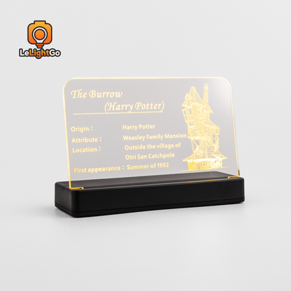 LED Nameplate for The Burrow – Collectors' Edition 76437