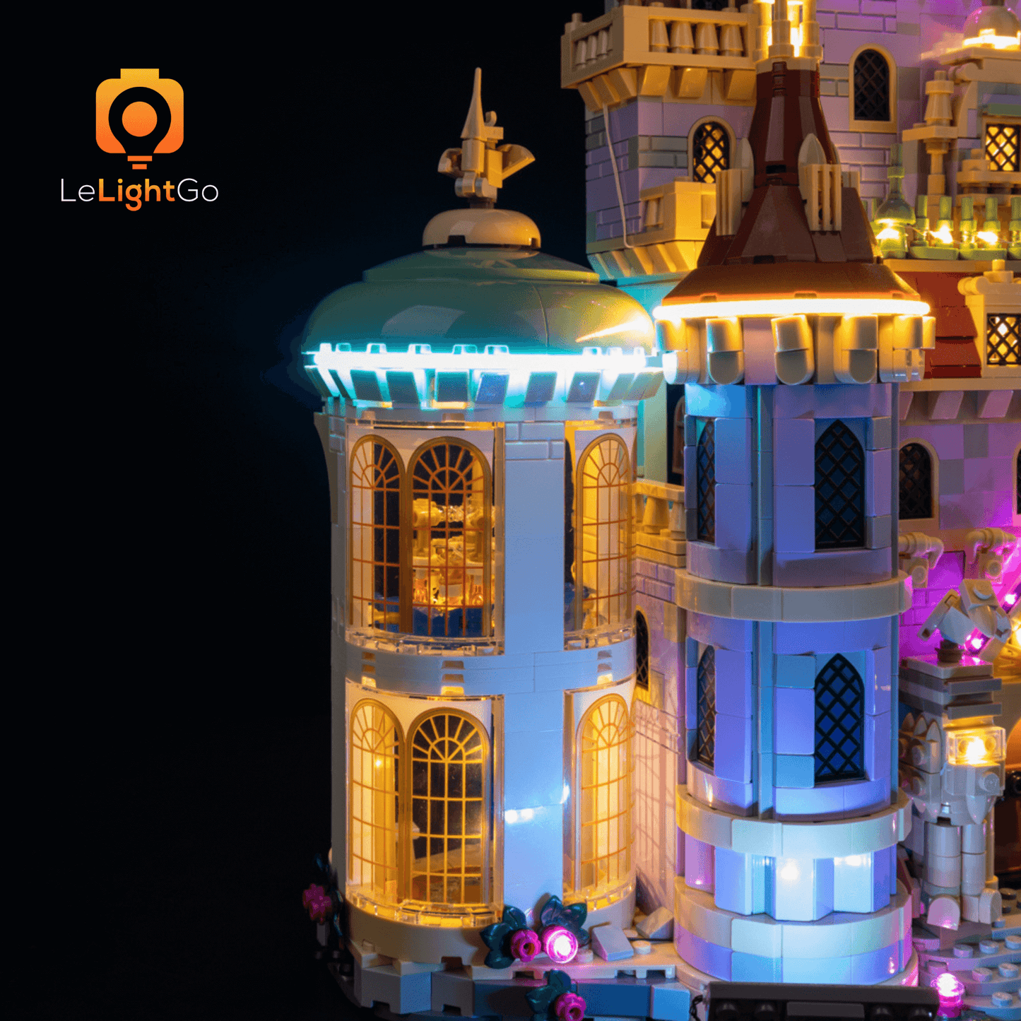 Light Kit For Beauty and the Beast Castle 43263