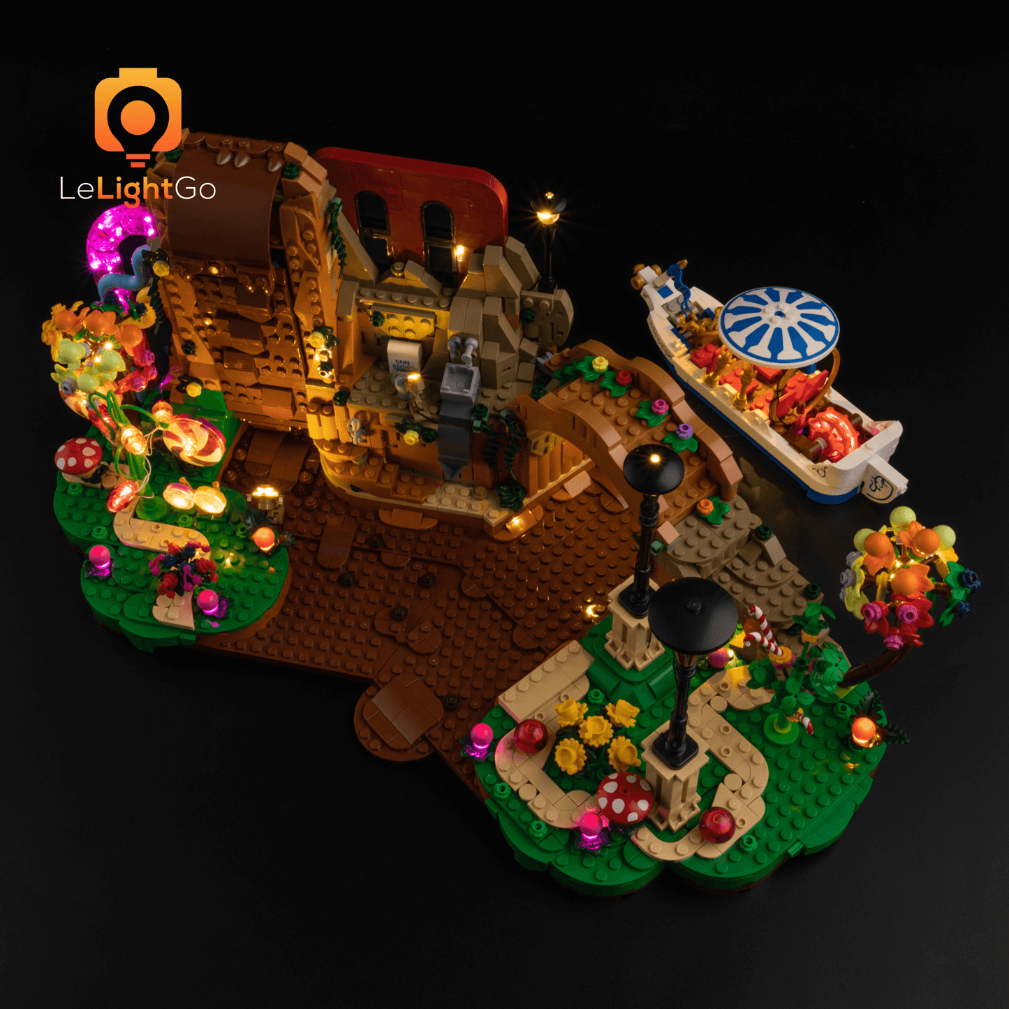 Light Kit For Willy Wonka & the Chocolate Factory 21360