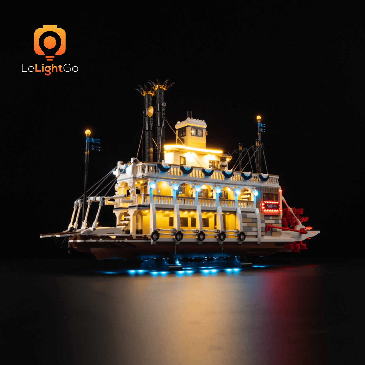 Light Kit For River Steamboat 21356
