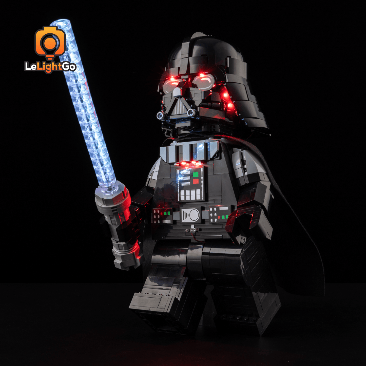 Light Kit For Up-Scaled Darth Vader Minifigure 75461