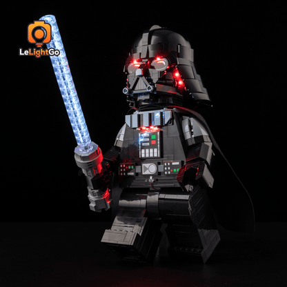 Light Kit For Up-Scaled Darth Vader Minifigure 75461