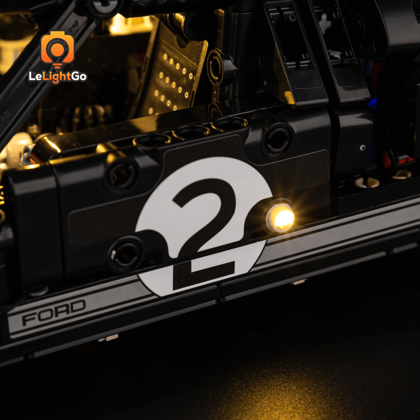 Light Kit For 1966 Ford GT40 MKII Race Car 42223