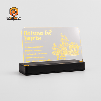LED Nameplate for Disney Tim Burton's The Nightmare Before Christmas 21351