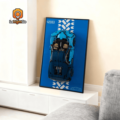 Display Wall-Mount for Bugatti Chiron 42083