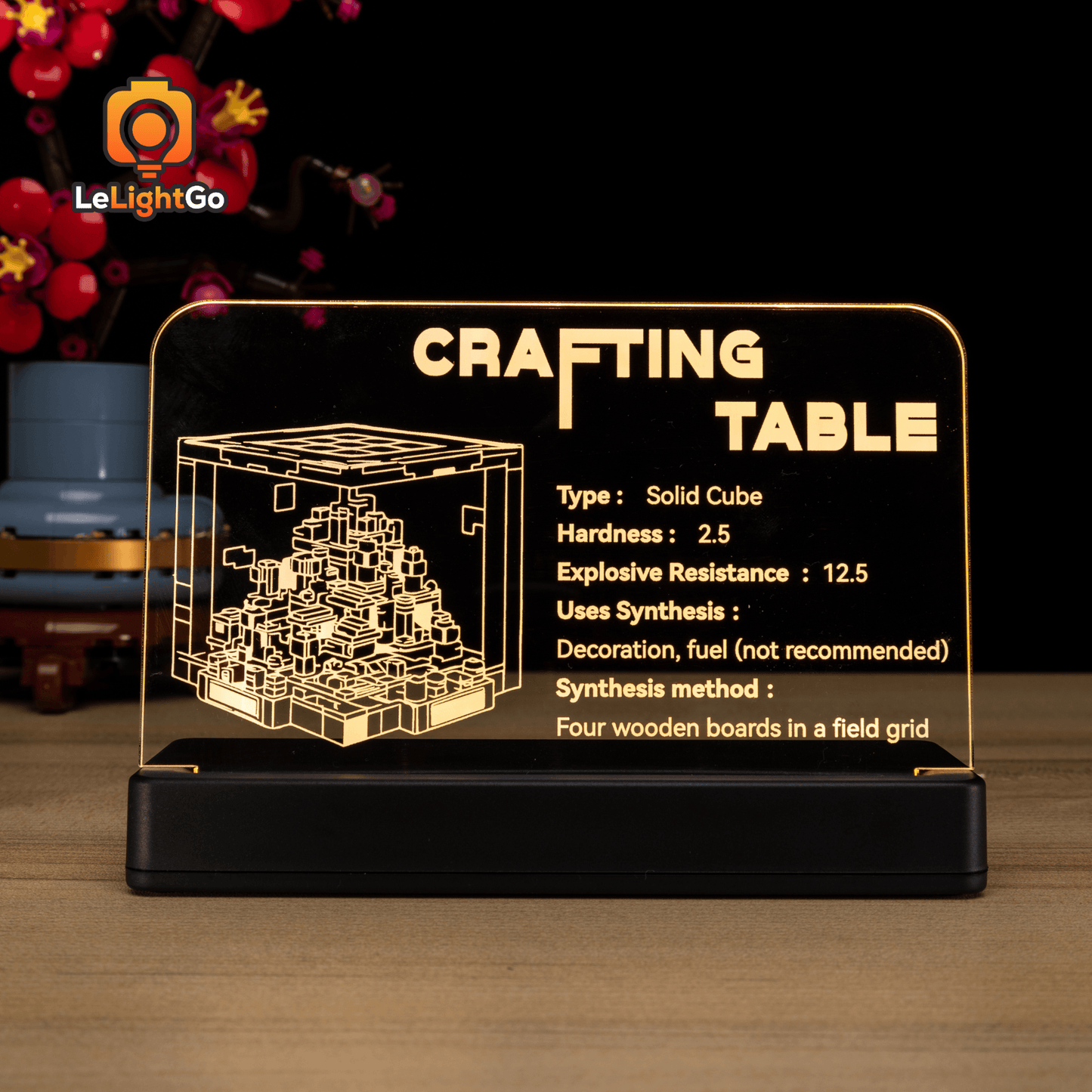 LED Nameplate for The Crafting Table 21265