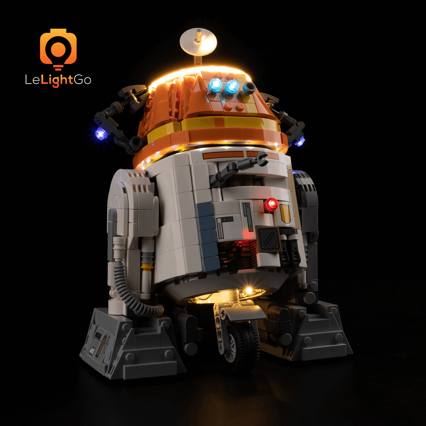 Light Kit For Chopper (C1-10P) Astromech Droid 75416