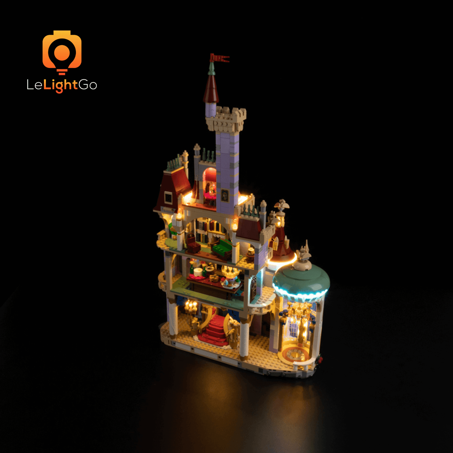 Light Kit For Beauty and the Beast Castle 43263