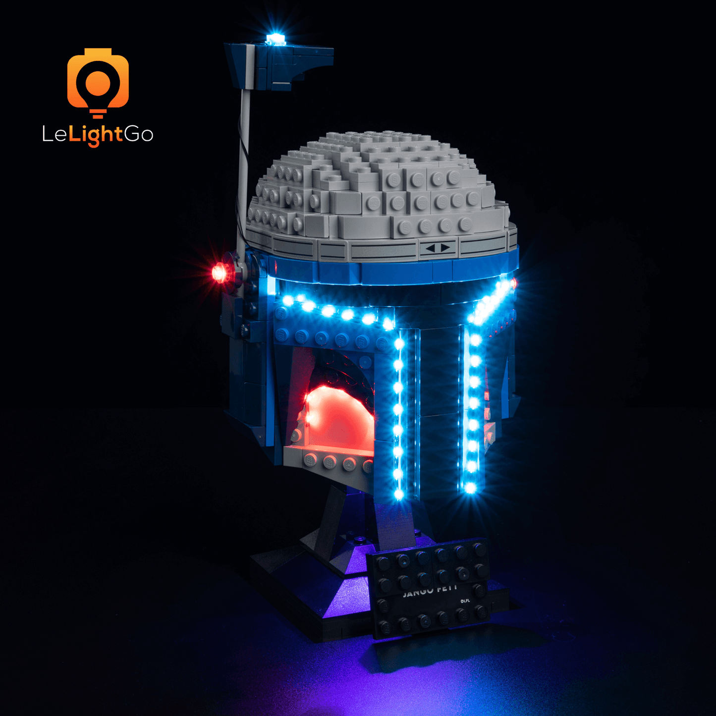 Light Kit For Jango Fett Helmet 75408