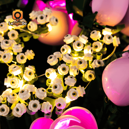 Light Kit For Bouquet of Pink Roses 10374