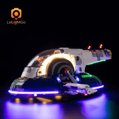 Light Kit For Jango Fett's Firespray-Class Starship 75409