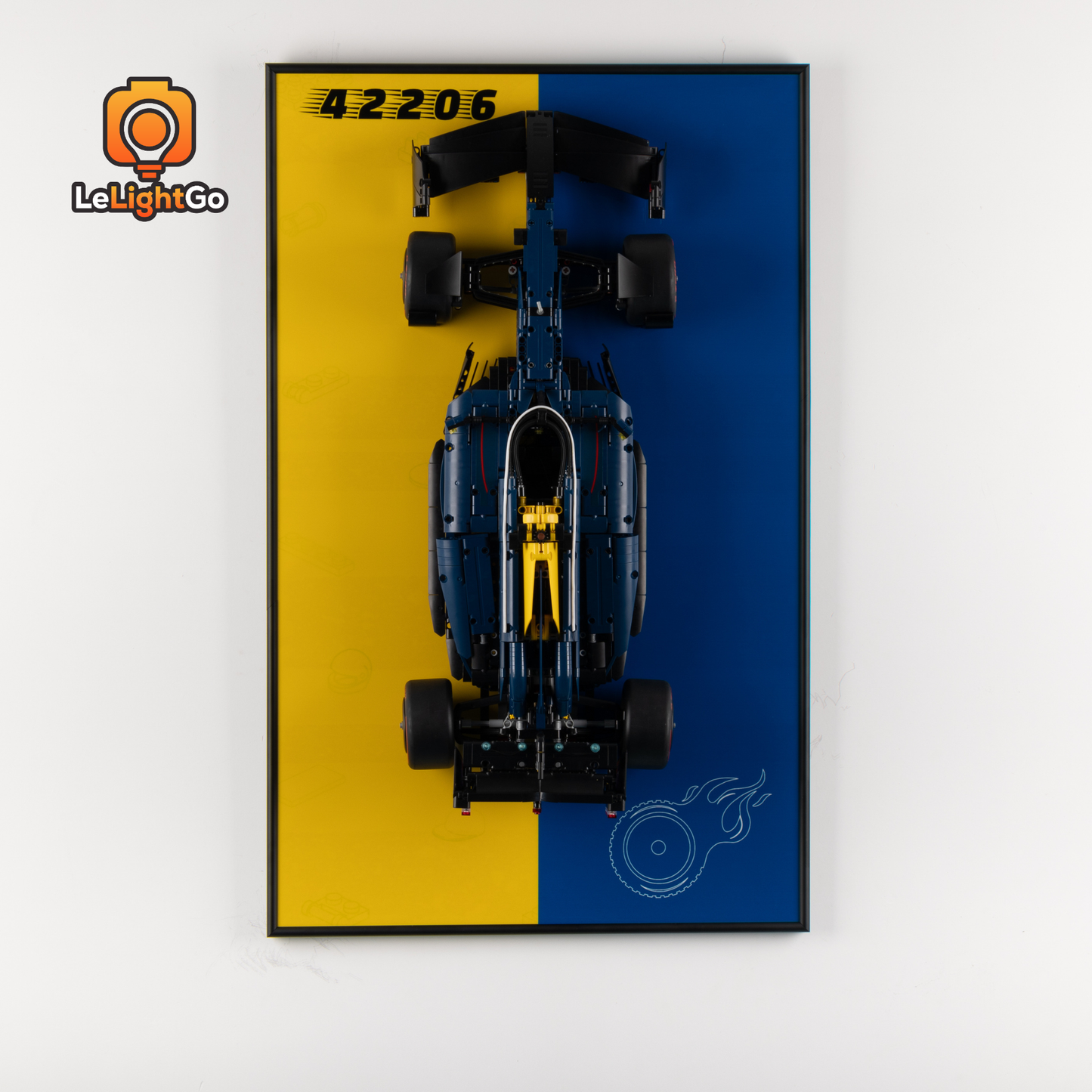 Display Wall-Mount for Oracle Red Bull Racing RB20 F1 Car 42206