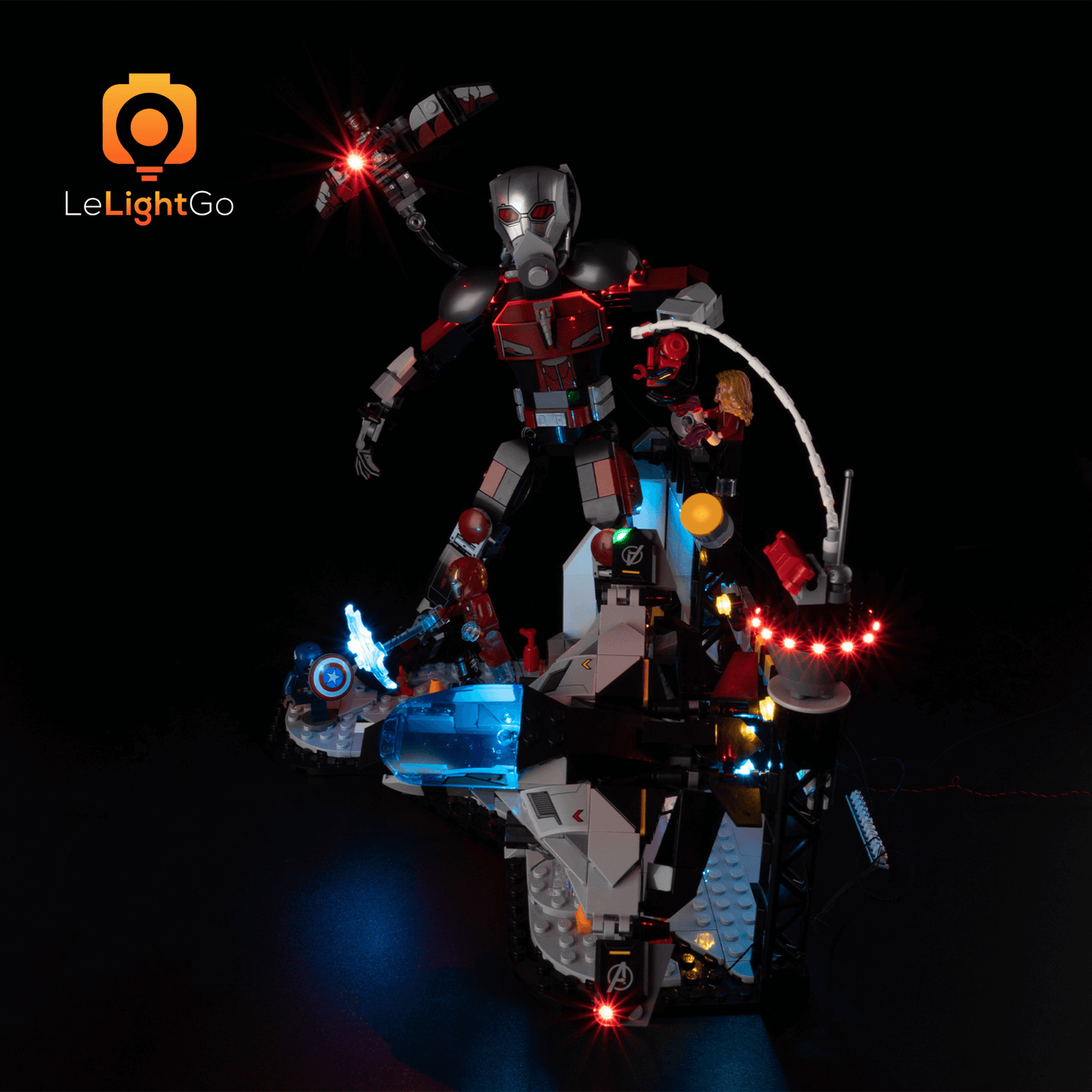 Light Kit For Captain America: Civil War Action Battle 76314