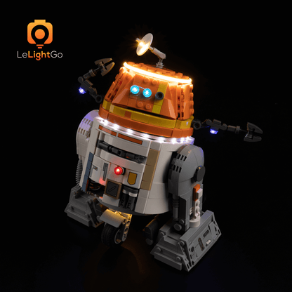 Light Kit For Chopper (C1-10P) Astromech Droid 75416