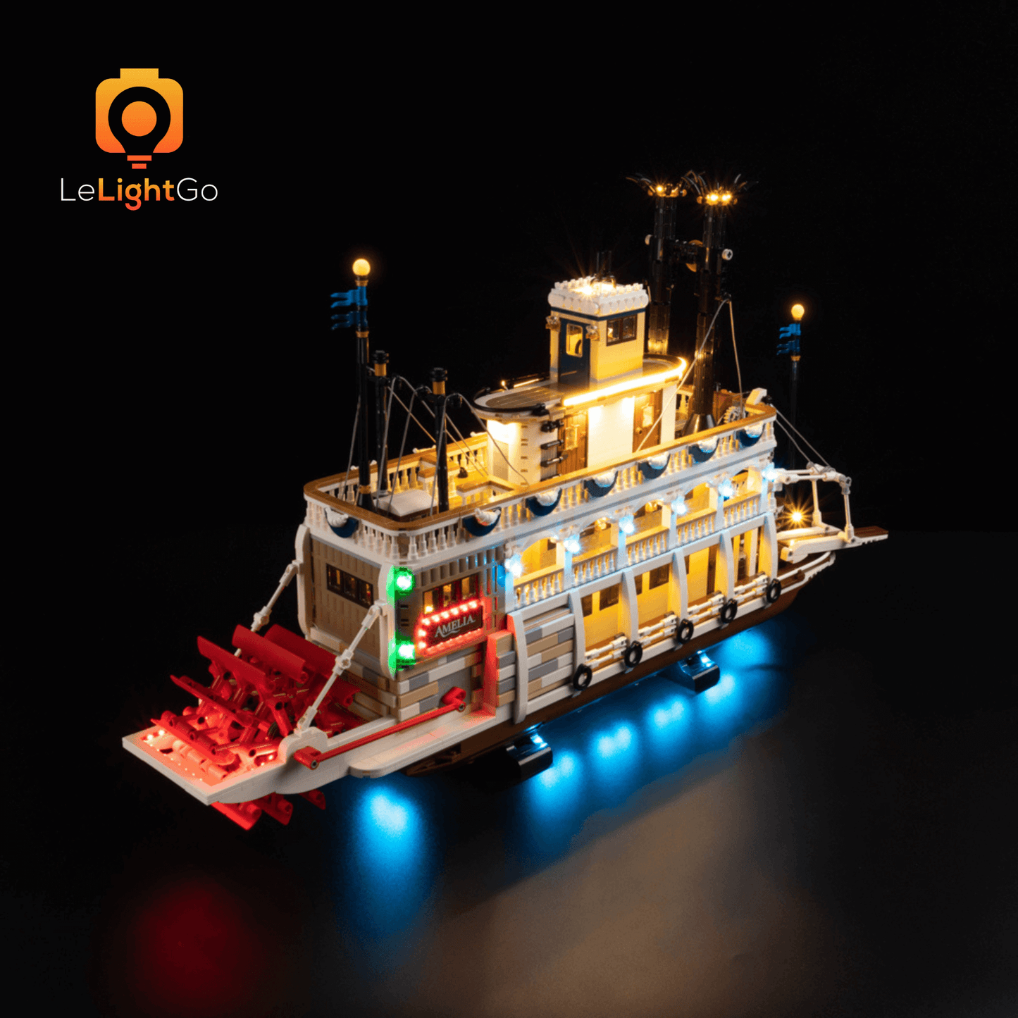 Light Kit For River Steamboat 21356