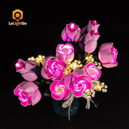 Light Kit For Bouquet of Pink Roses 10374