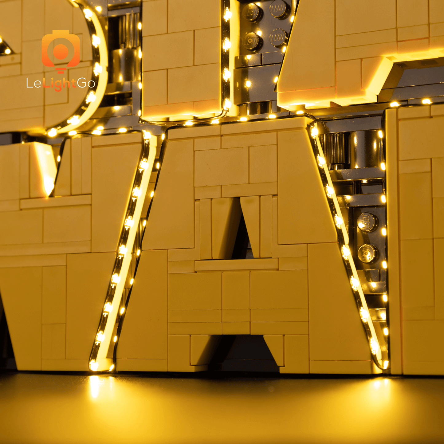 Light Kit For Brick-Built Star Wars Logo 75407