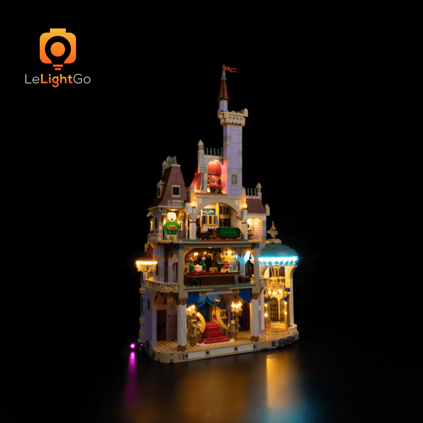 Light Kit For Beauty and the Beast Castle 43263