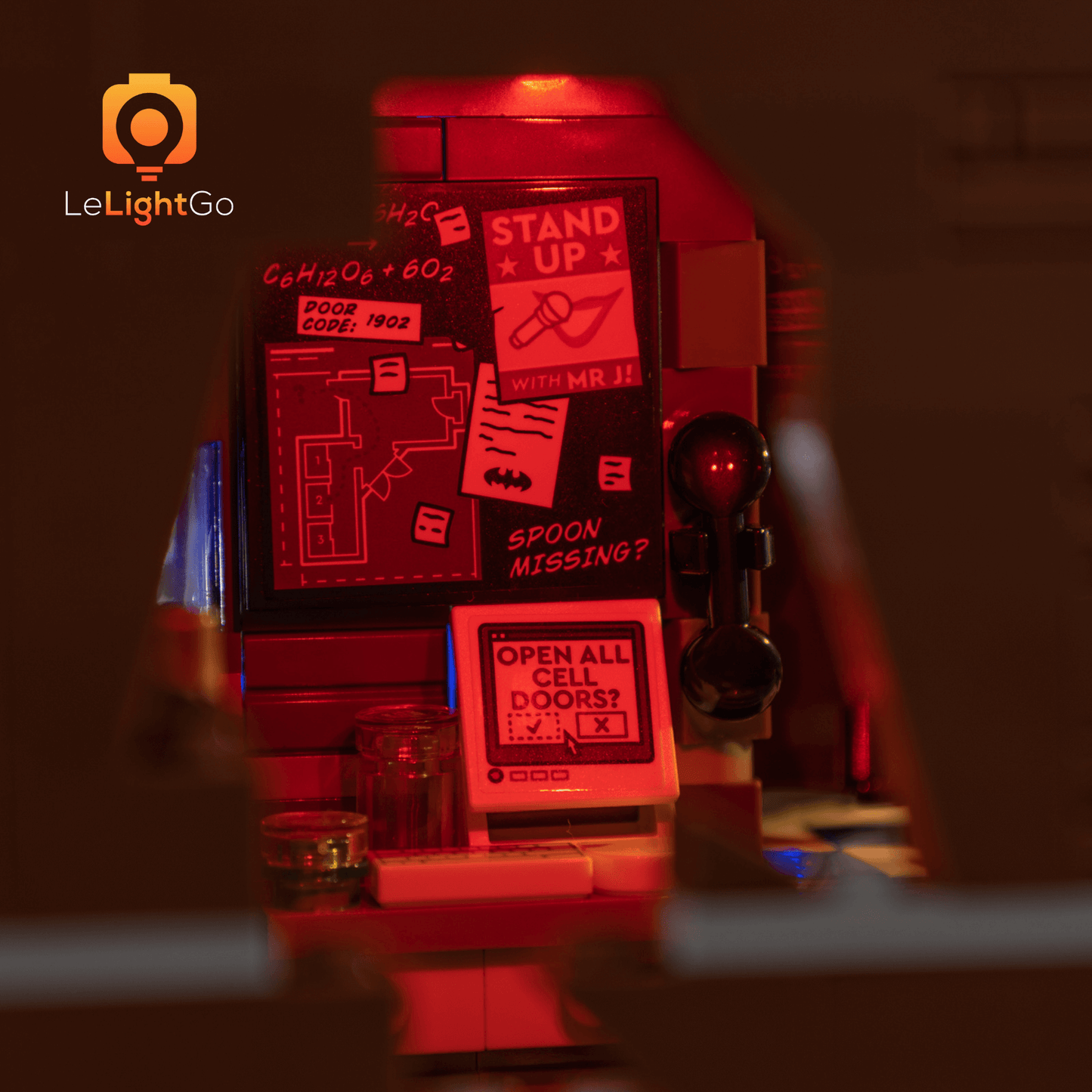 Light Kit For Arkham Asylum 76300