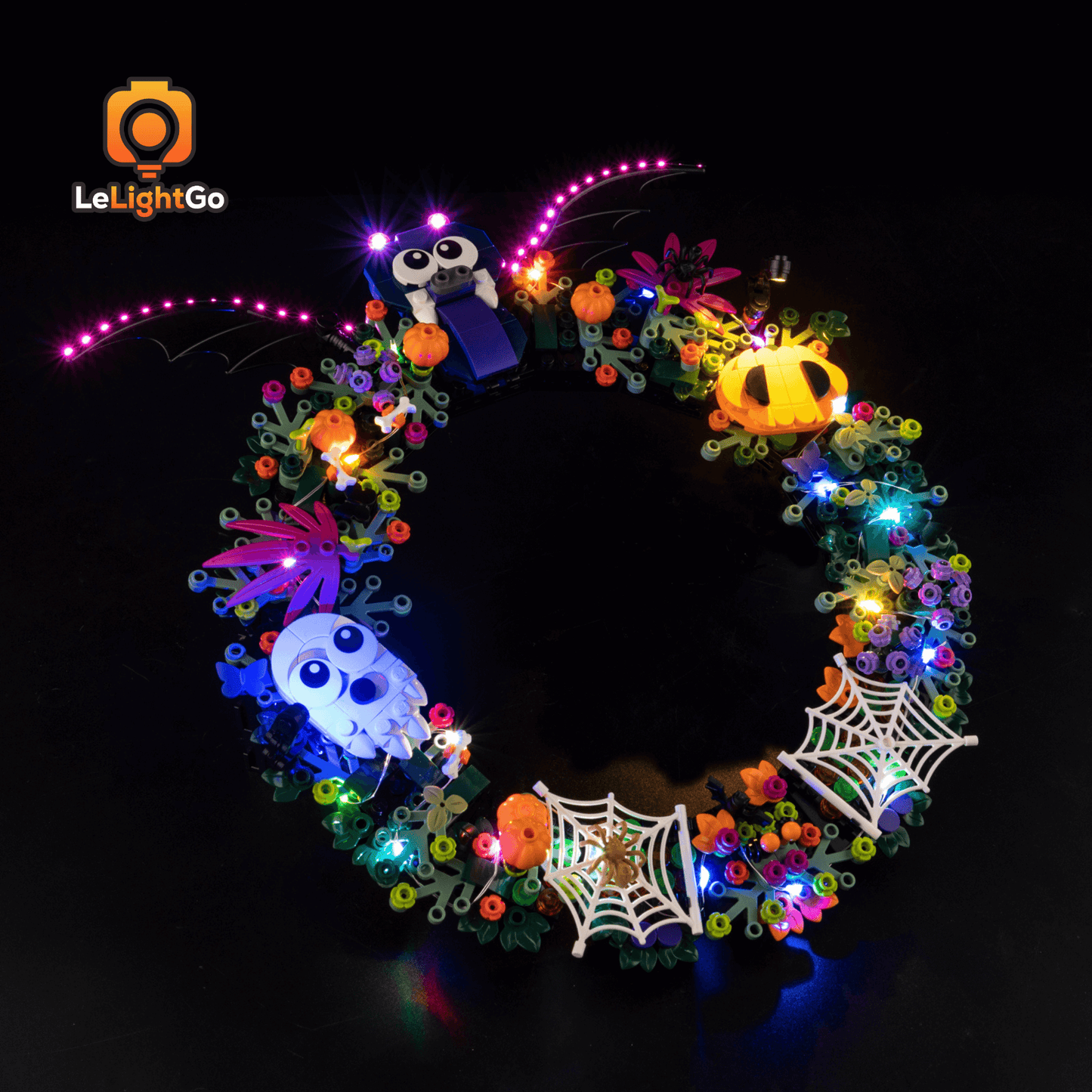 Light Kit For Halloween Wreath 40825