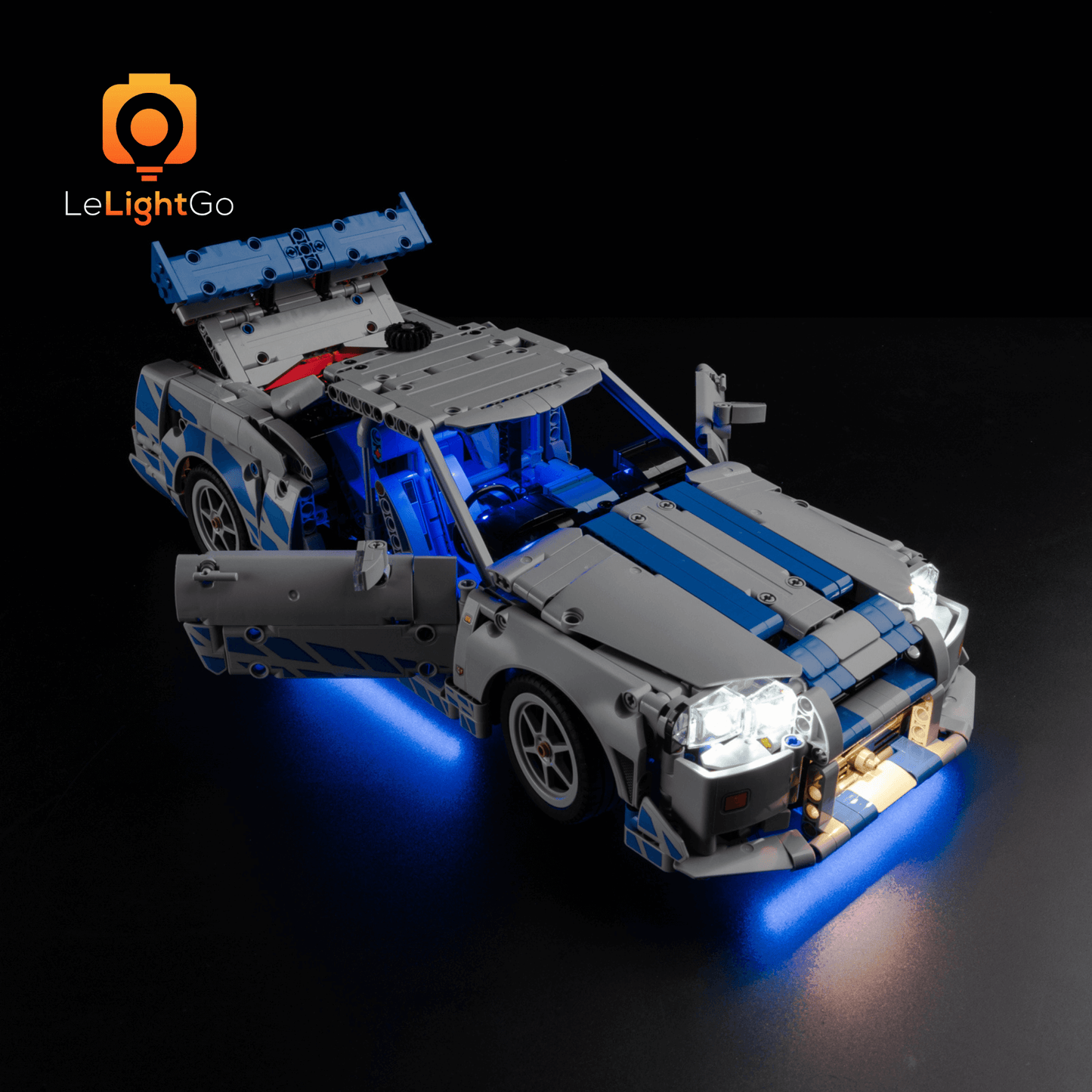 Light Kit For 2 Fast 2 Furious Nissan Skyline GT-R (R34) Car 42210