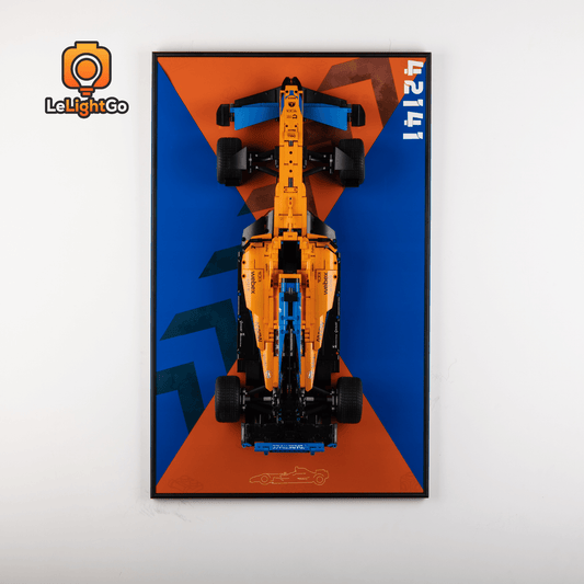 Display Wall-Mount for McLaren Formula 1 Race Car 42141
