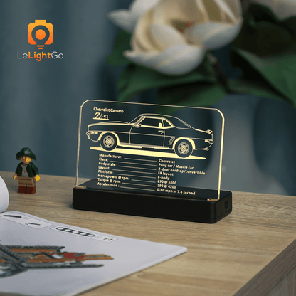 LED Nameplate for Chevrolet Camaro Z28 10304