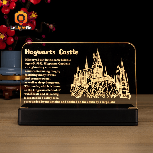 LED Nameplate for Hogwarts Castle: The Great Hall 76435