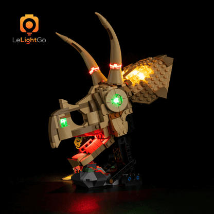 Light Kit For Dinosaur Fossils: Triceratops Skull 76969