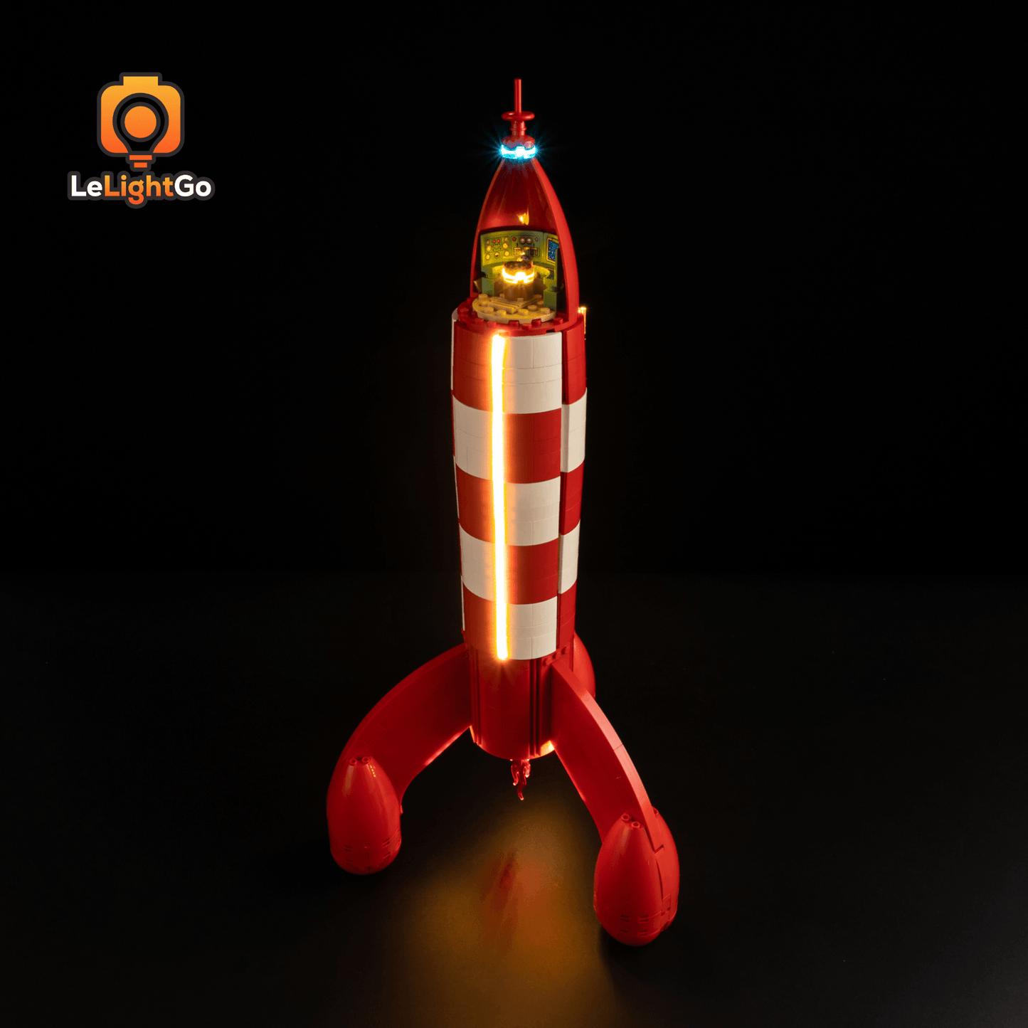 Light Kit For Tintin Moon Rocket 21367