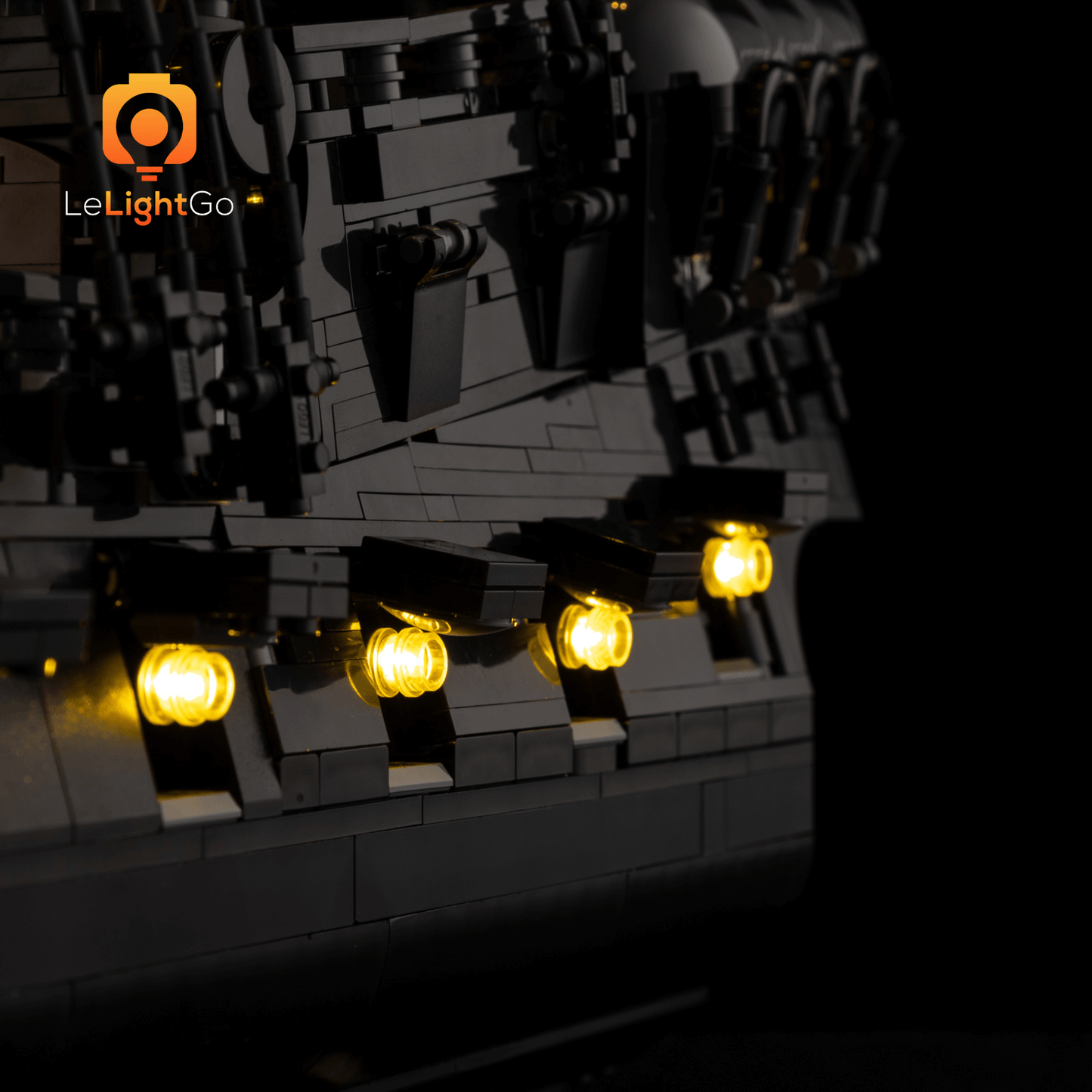 Light Kit For Captain Jack Sparrow's Pirate Ship 10365