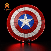 Light Kit For Captain America's Shield 76262