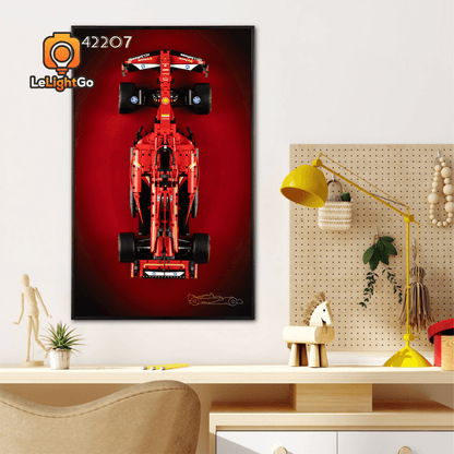 Display Wall-Mount for Ferrari SF-24 F1 Car 42207