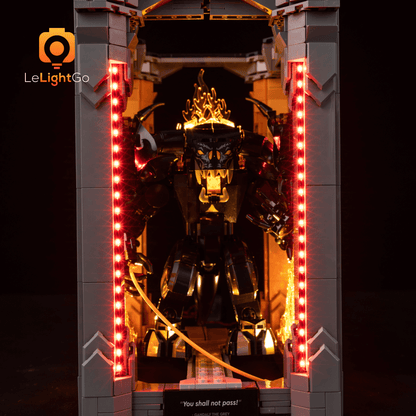 Light Kit For The Lord of the Rings: Balrog Book Nook 10367