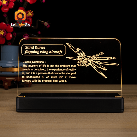 LED Nameplate for Dune Atreides Royal Ornithopter 10327