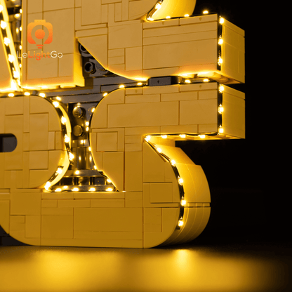 Light Kit For Brick-Built Star Wars Logo 75407