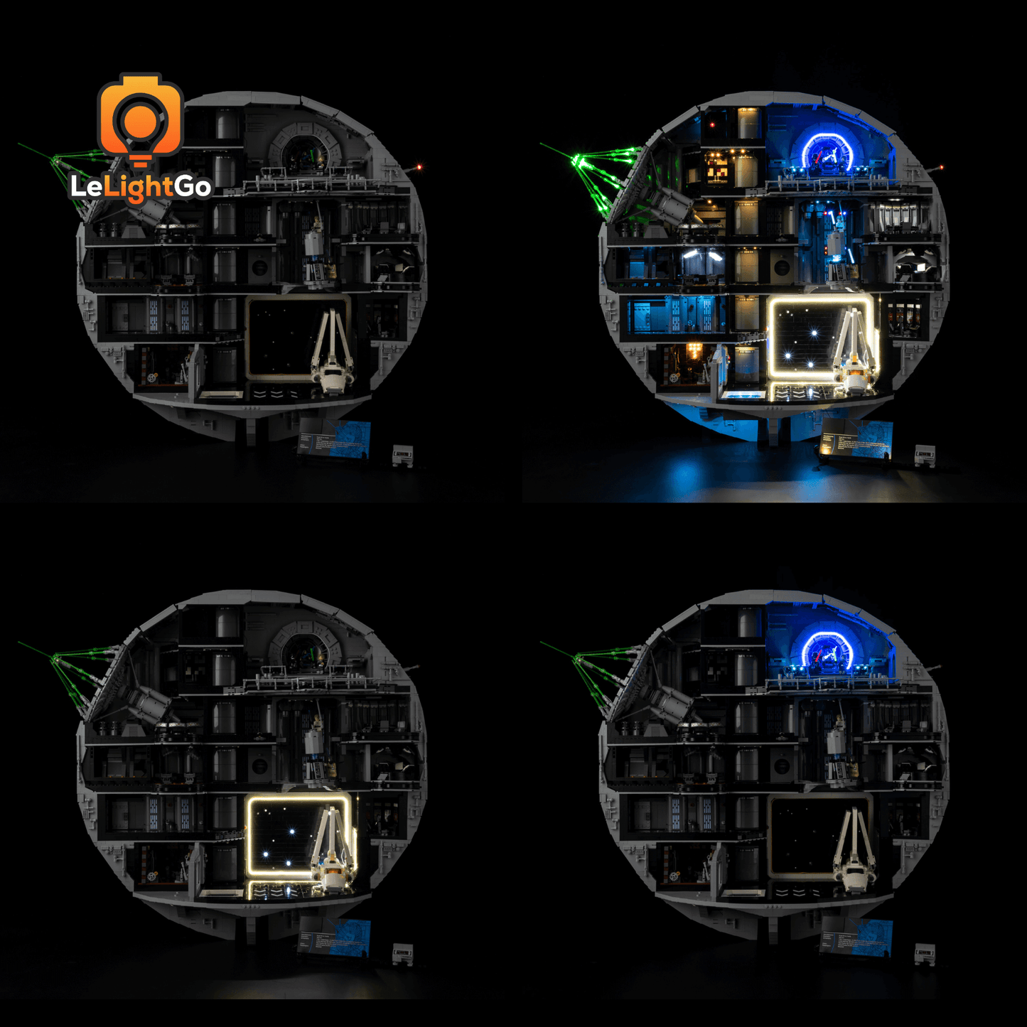 Light Kit For Death Star 75419