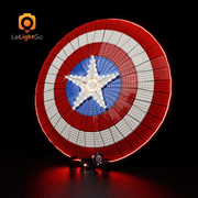 Light Kit For Captain America's Shield 76262