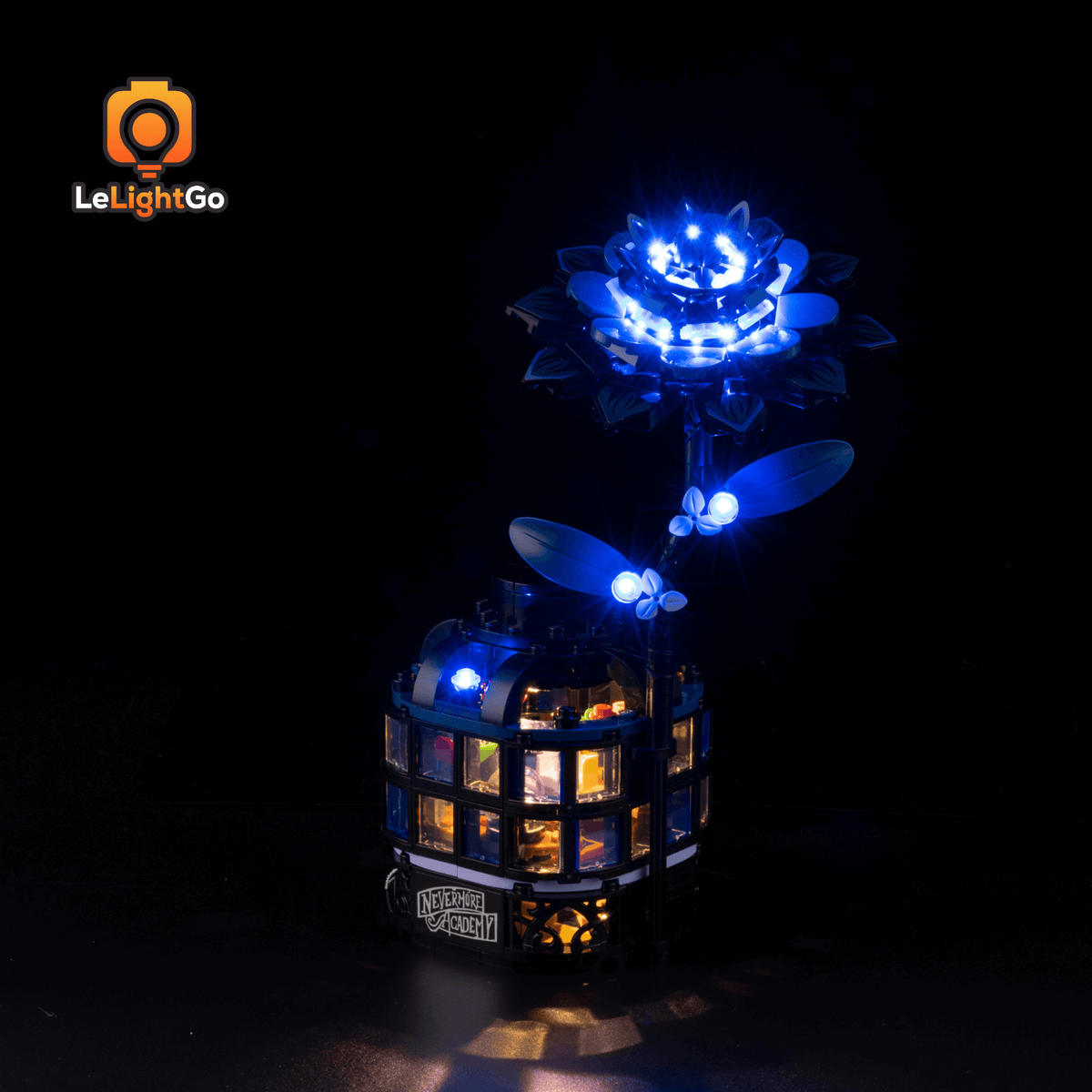 Light Kit For Black Dahlia Flower 76784 – LeLightGo Light Kit For Black Dahlia Flower 76784 – LeLightGo