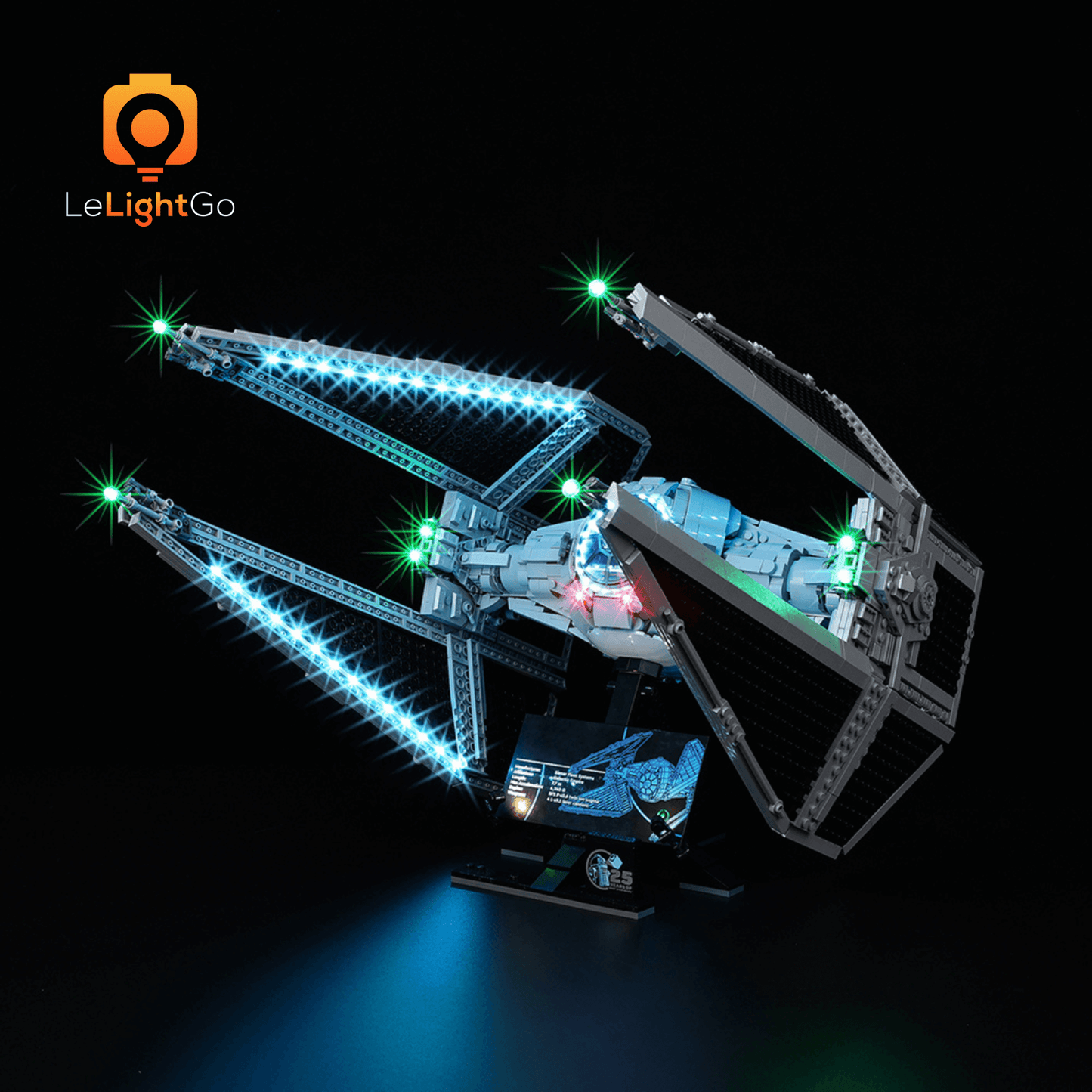 Light Kit For TIE Interceptor 75382