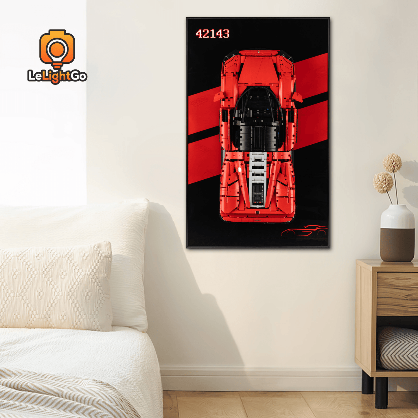 Display Wall-Mount for Ferrari Daytona SP3 42143