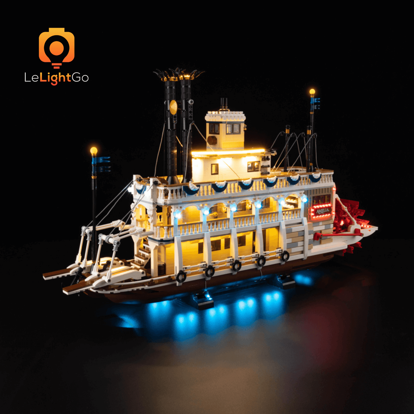 Light Kit For River Steamboat 21356